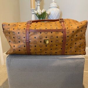 MCM large Brown Monogram Bag